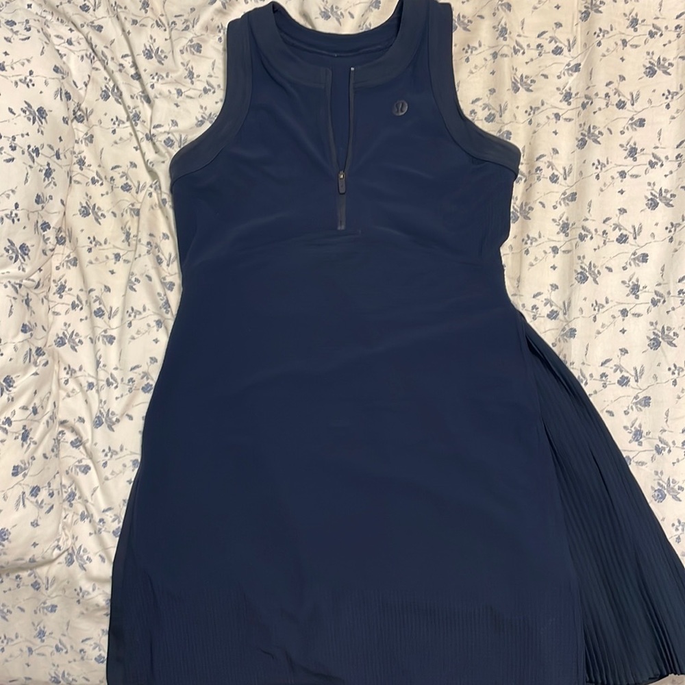 Lululemon Grid textured dress size 4